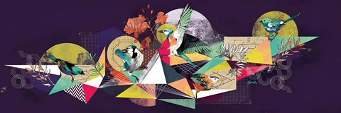 Birds Illogic by Nicolas Blind | Distinctive Home Decor | Handmade Aluminium Artworks | Shop