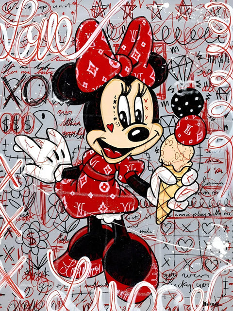 Mickey mouse with love