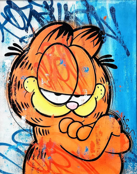 Garfield the cat by andy