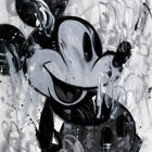 A painting of a mickey mouse