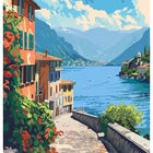 Lake Como, Italy, scenic view.