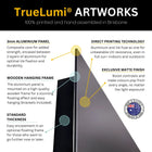 Artwork construction details.