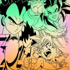 A drawing of some pokemon characters