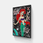 The little mermaid canvas print