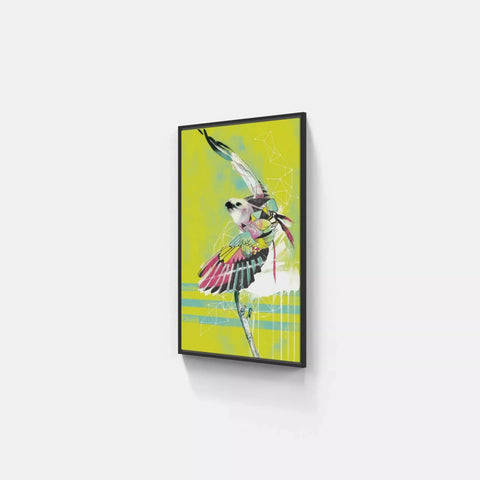 Green Soaring By Nicolas Blind - Limited Edition Handcrafted Canvas Art Prints