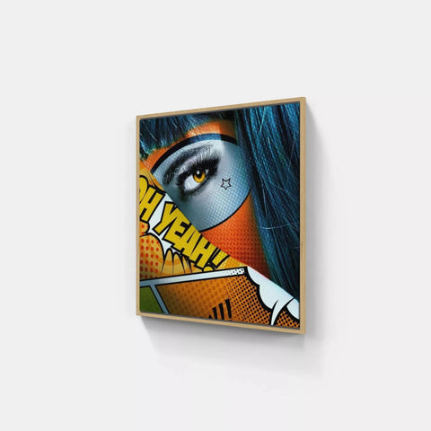 Oh Yeah! By Monika Nowak - Limited Edition Handcrafted Canvas Art Prints