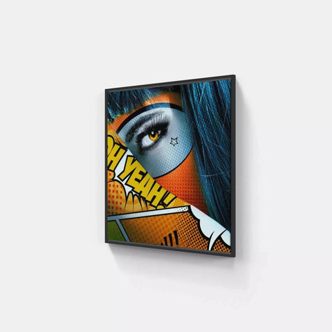 Oh Yeah! By Monika Nowak - Limited Edition Handcrafted Canvas Art Prints